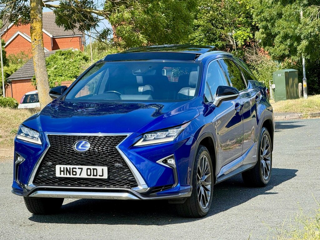 Lexus RX 3.5 450H V6 F Sport Suv Hybrid Cvt 4Wd Blue #4