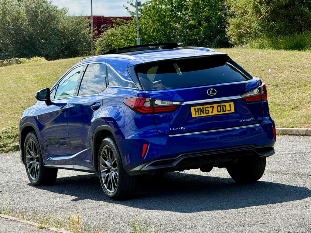 Lexus RX 3.5 450H V6 F Sport Suv Hybrid Cvt 4Wd Blue #3
