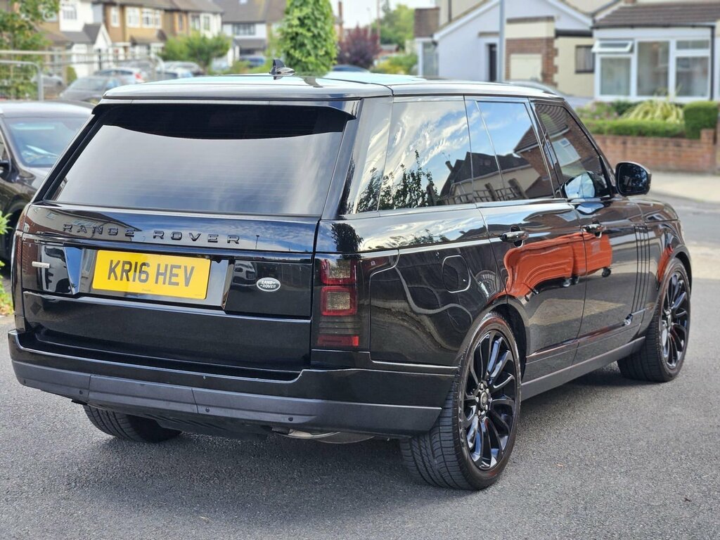 Land Rover Range Rover 3.0H Sdv6 Suv Hybrid Black #4