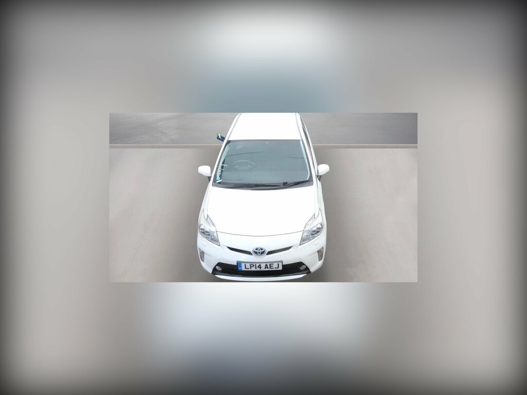 Toyota Prius 1.8 Vvt-h T Spirit Cvt Euro 5 Ss White #3