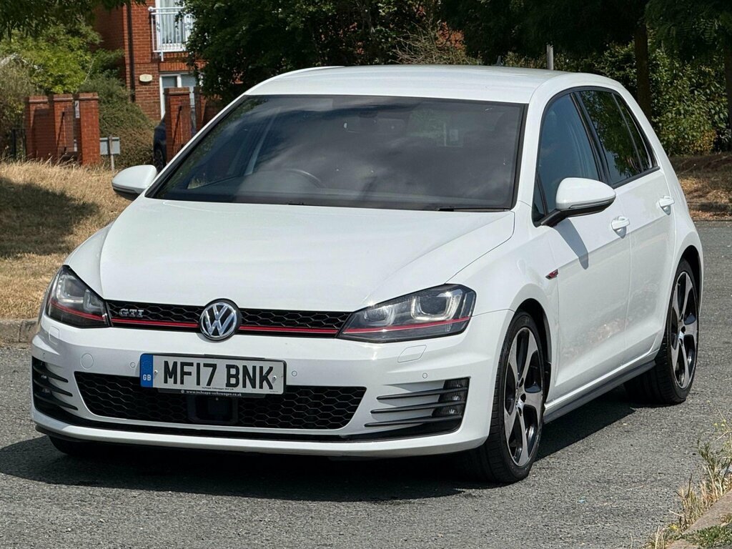 Volkswagen Golf 2.0 Tsi Bluemotion Tech Gti Hatchback D MF17BNK White #3