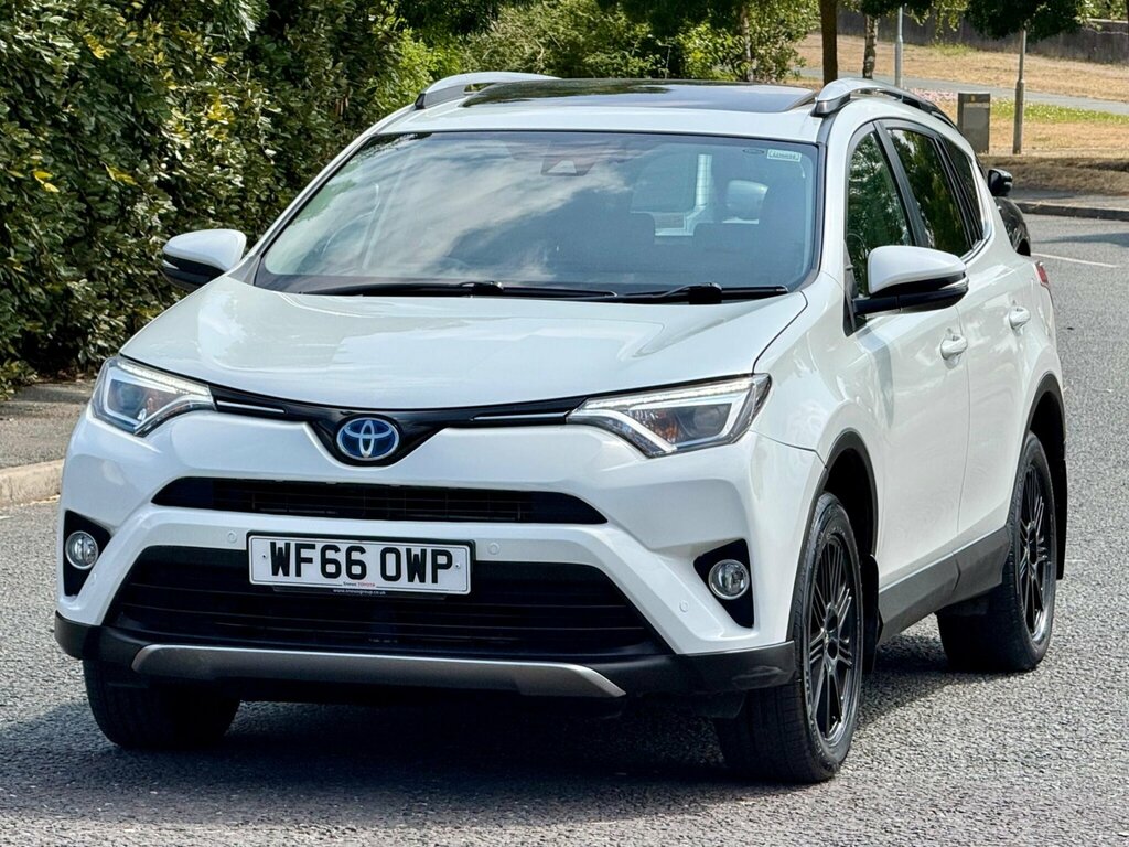 Toyota Rav 4 2.5 Vvt-h Excel Suv Hybrid Cvt 4Wd Euro White