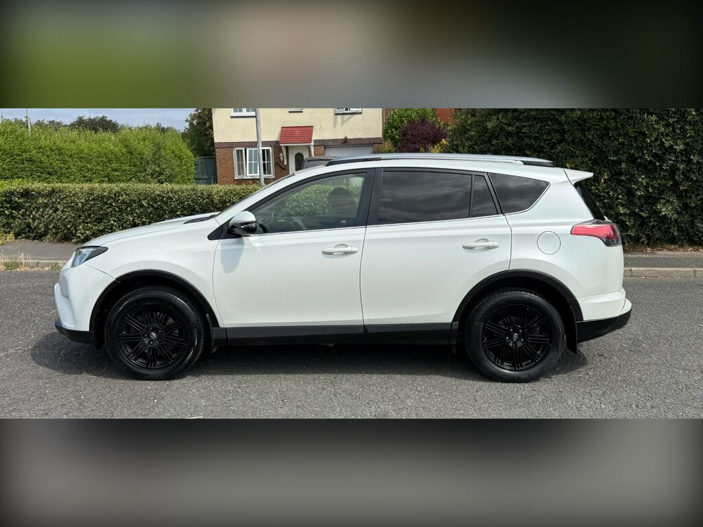 Toyota Rav 4 2.5 Vvt-h Excel Suv Hybrid Cvt 4Wd Euro WF66OWP White #5