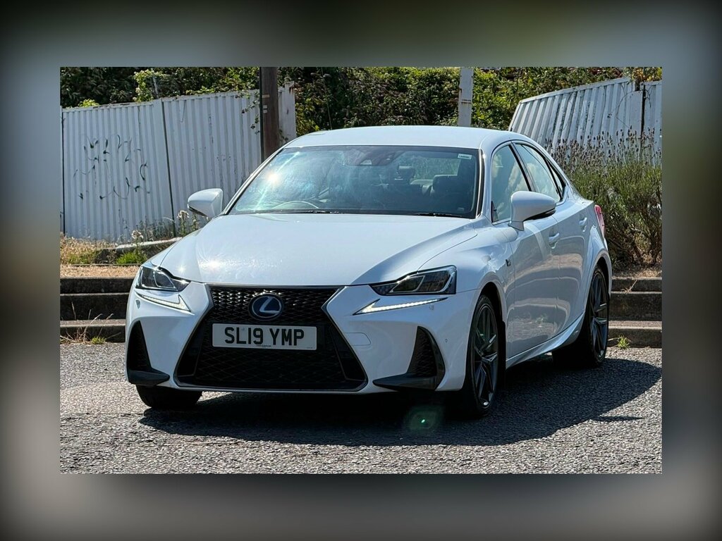 Lexus IS 2.5 300H F Sport E-cvt Euro 6 Ss White #3