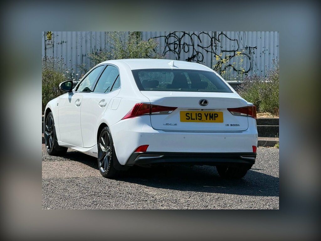 Lexus IS 2.5 300H F Sport E-cvt Euro 6 Ss White #4