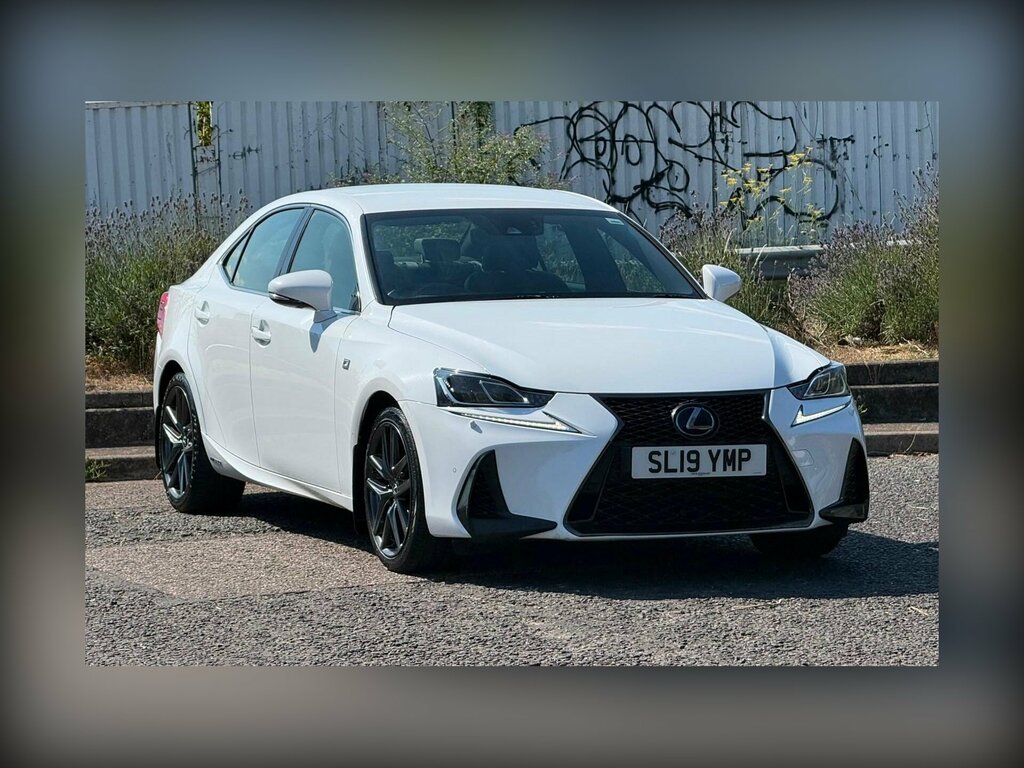 Lexus IS 2.5 300H F Sport E-cvt Euro 6 Ss White
