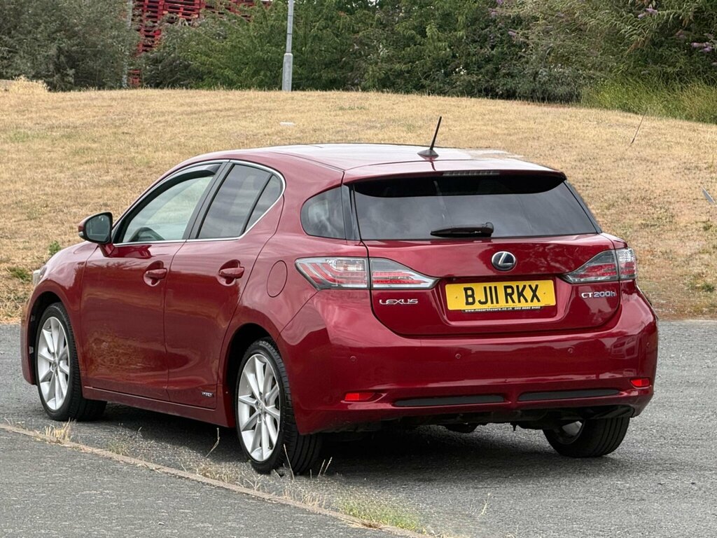 Lexus CT 1.8 200H Se-l Cvt Euro 5 Ss BJ11RKX Red #4