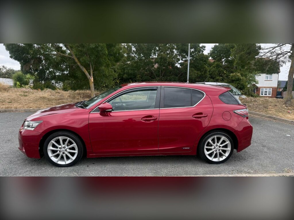 Lexus CT 1.8 200H Se-l Cvt Euro 5 Ss BJ11RKX Red #5