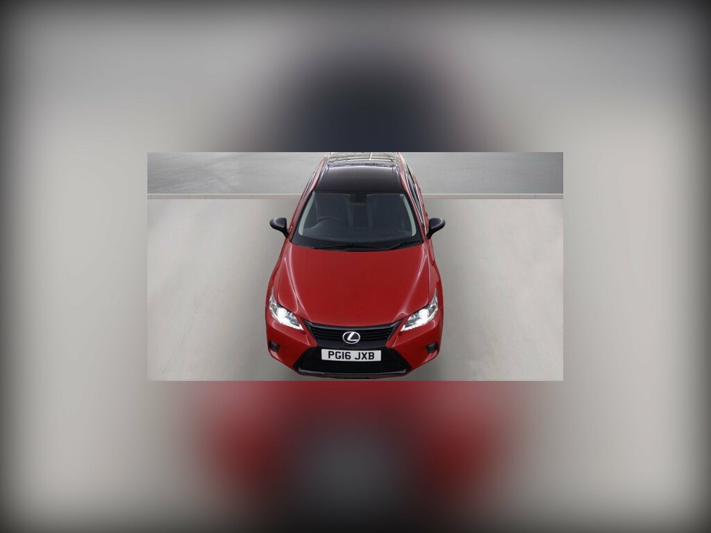 Lexus CT 1.8 200H Sport Cvt Euro 6 Ss Red