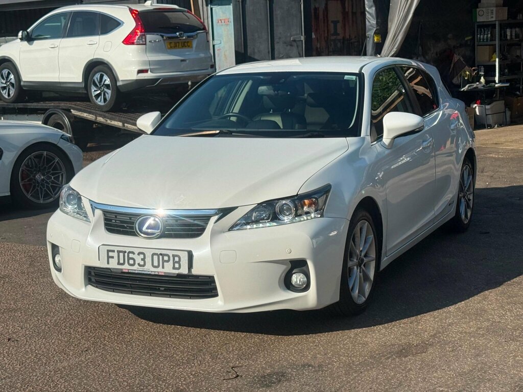 Lexus CT 1.8 200H Advance Hatchback Hybrid Cvt E White #4