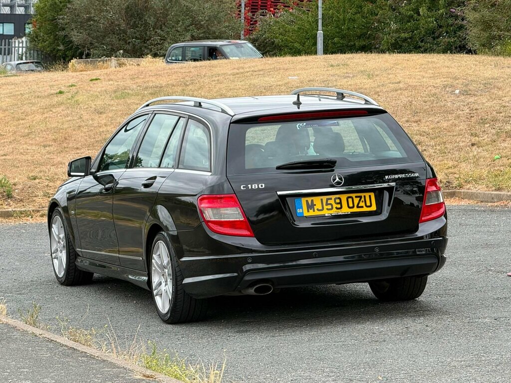 Mercedes-Benz C Class 1.6 C180k Blueefficiency Sport Euro 4 MJ59OZU Black #4