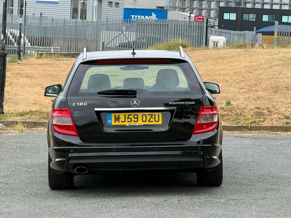 Mercedes-Benz C Class 1.6 C180k Blueefficiency Sport Euro 4 MJ59OZU Black #6