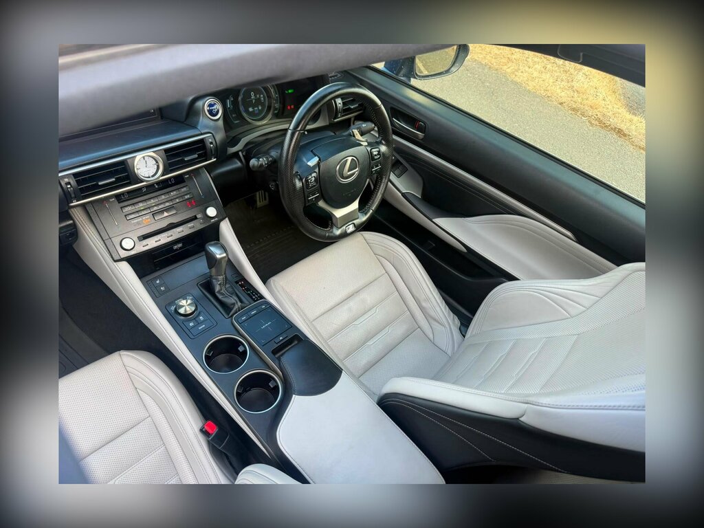 Lexus RC F-sport White #12