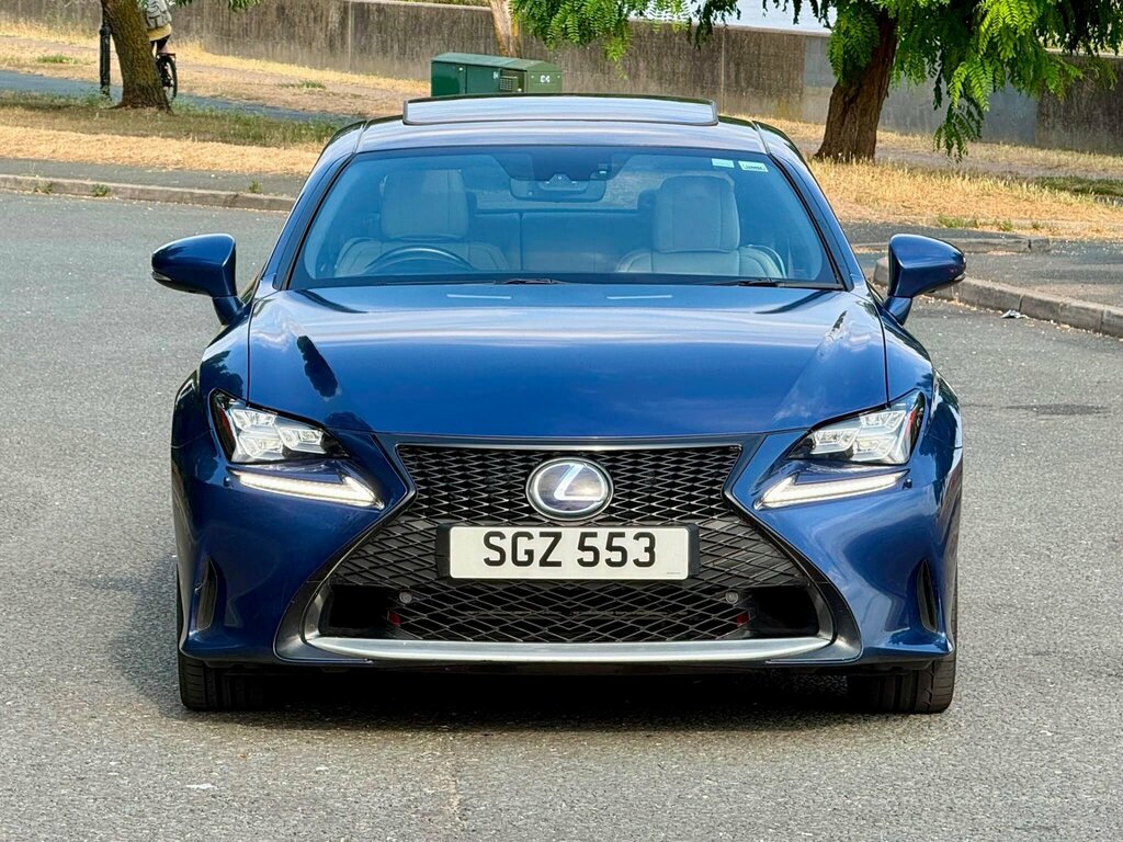 Lexus RC 2.5 300H F Sport Cvt Euro 6 Ss Red