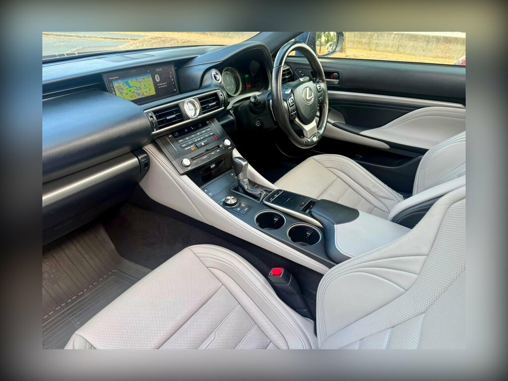 Lexus RC F-sport White #13