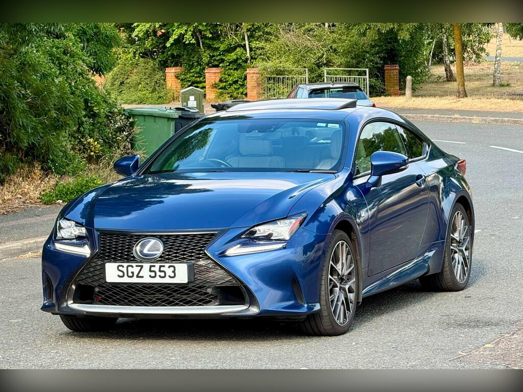 Lexus RC 2.5 300H F Sport Cvt Euro 6 Ss Red #3