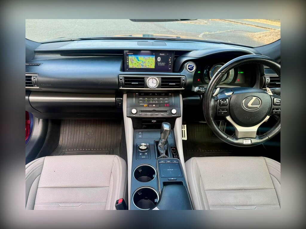 Lexus RC F-sport White #11