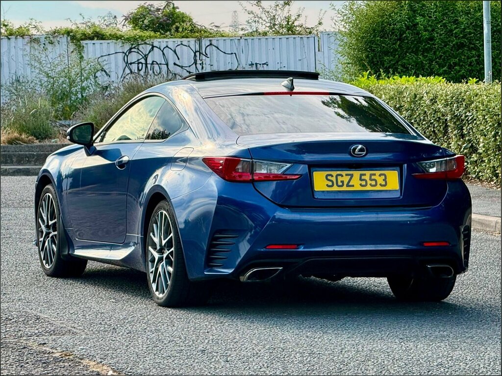 Lexus RC 2.5 300H F Sport Cvt Euro 6 Ss Red #4