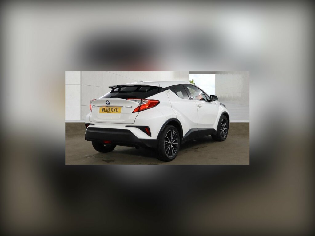 Toyota C-Hr 1.8 Vvt-h Excel Cvt Euro 6 Ss White #2
