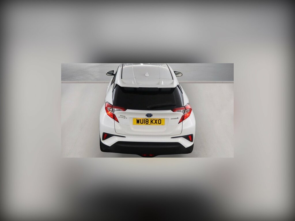 Toyota C-Hr 1.8 Vvt-h Excel Cvt Euro 6 Ss White #6