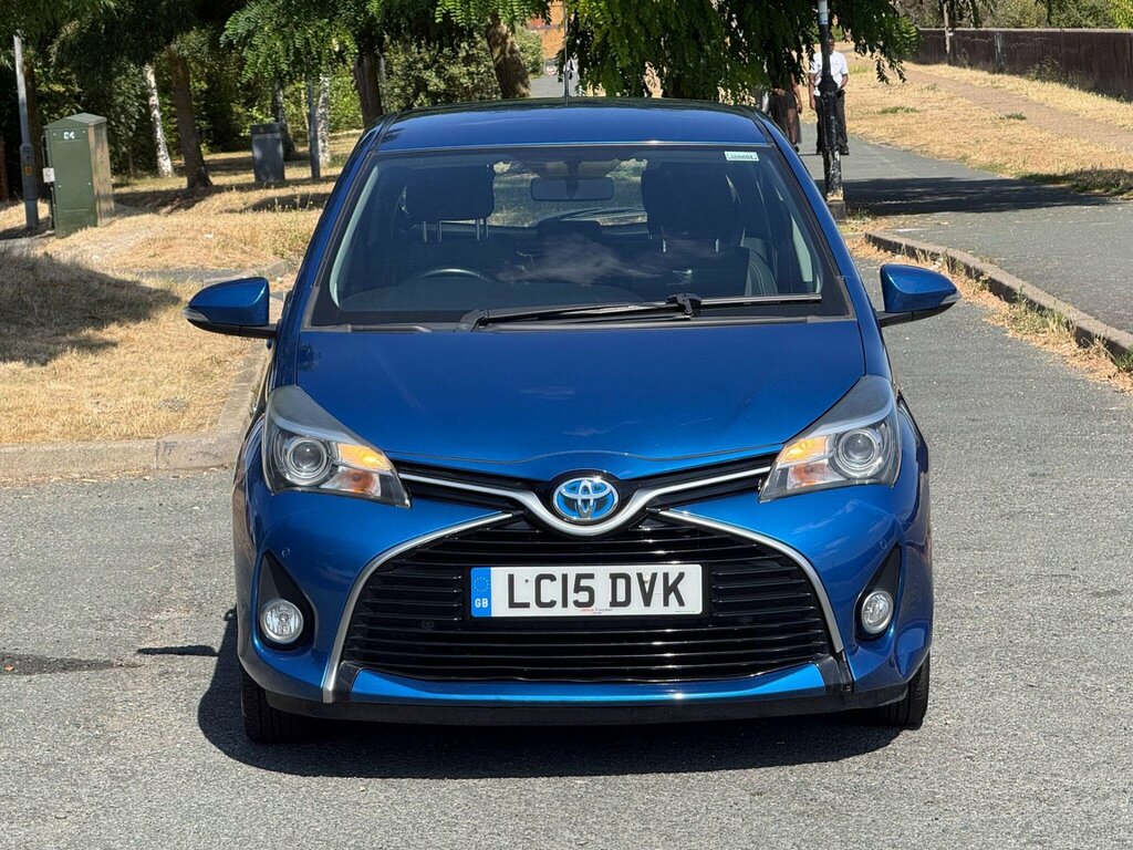 Toyota Yaris 1.5 Vvt-h Icon E-cvt Euro 6 Blue #2