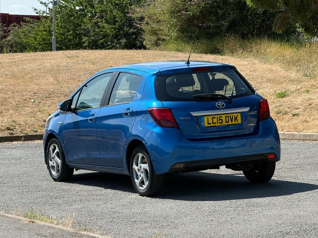 Toyota Yaris 1.5 Vvt-h Icon E-cvt Euro 6 Blue #4