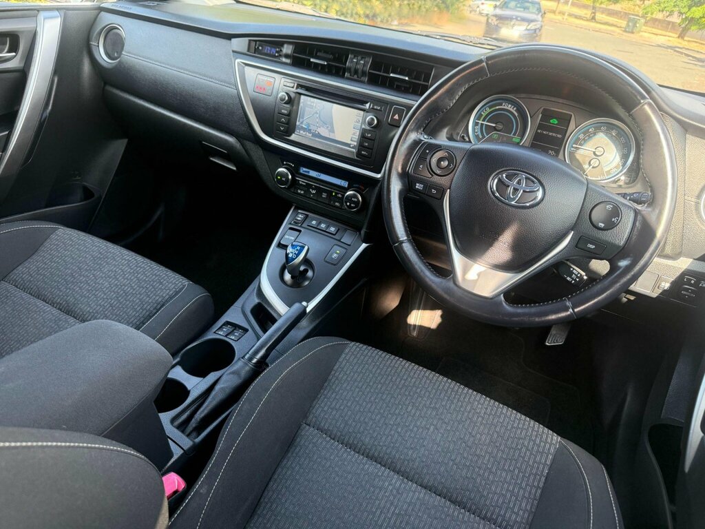 Toyota Auris 1.8 Vvt-h Icon Plus Hatchback Hybrid Cv Blue #6