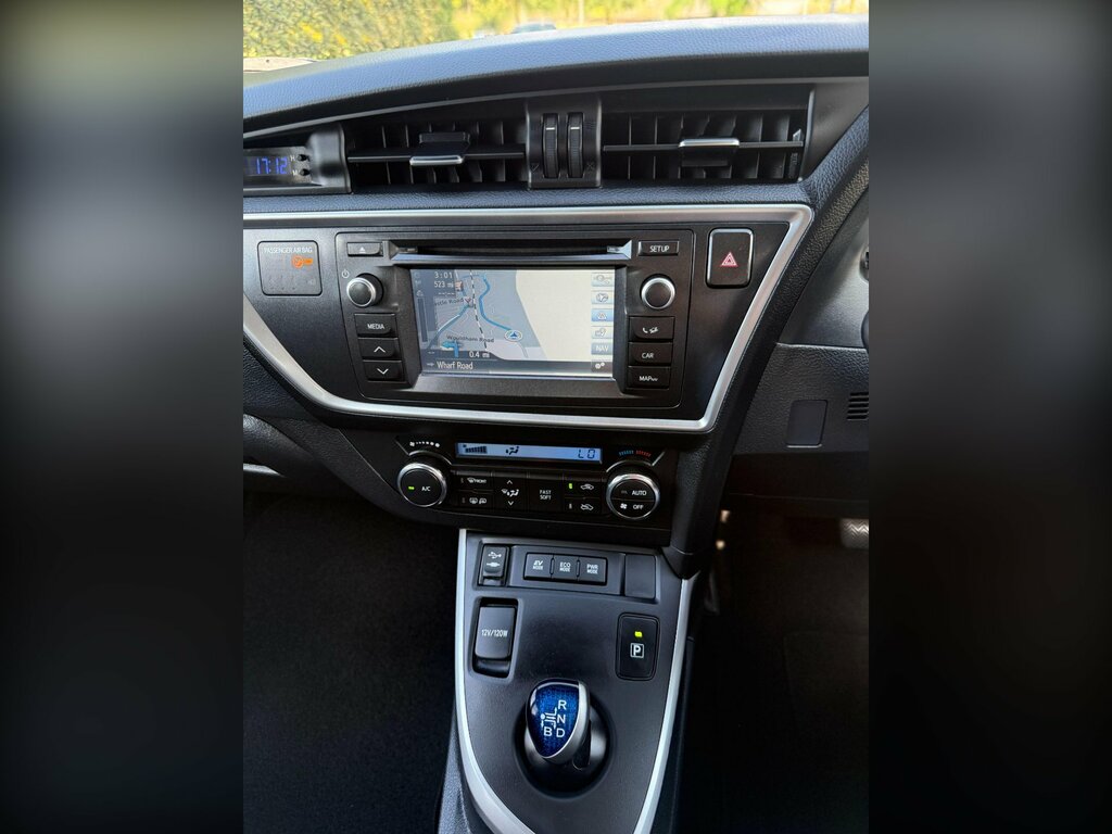 Toyota Auris 1.8 Vvt-h Icon Plus Hatchback Hybrid Cv Blue #4