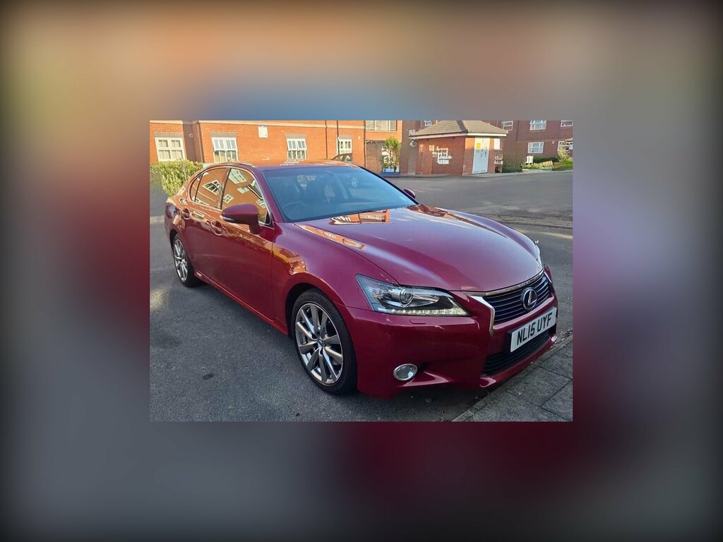 Lexus GS 2.5 300H Luxury Cvt Euro 5 Ss Red