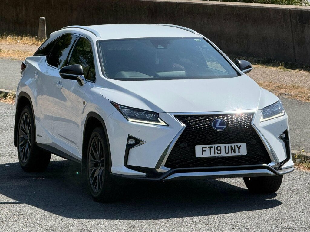 Lexus RX 3.5 450H V6 F Sport Suv Hybrid E-cvt 4W White