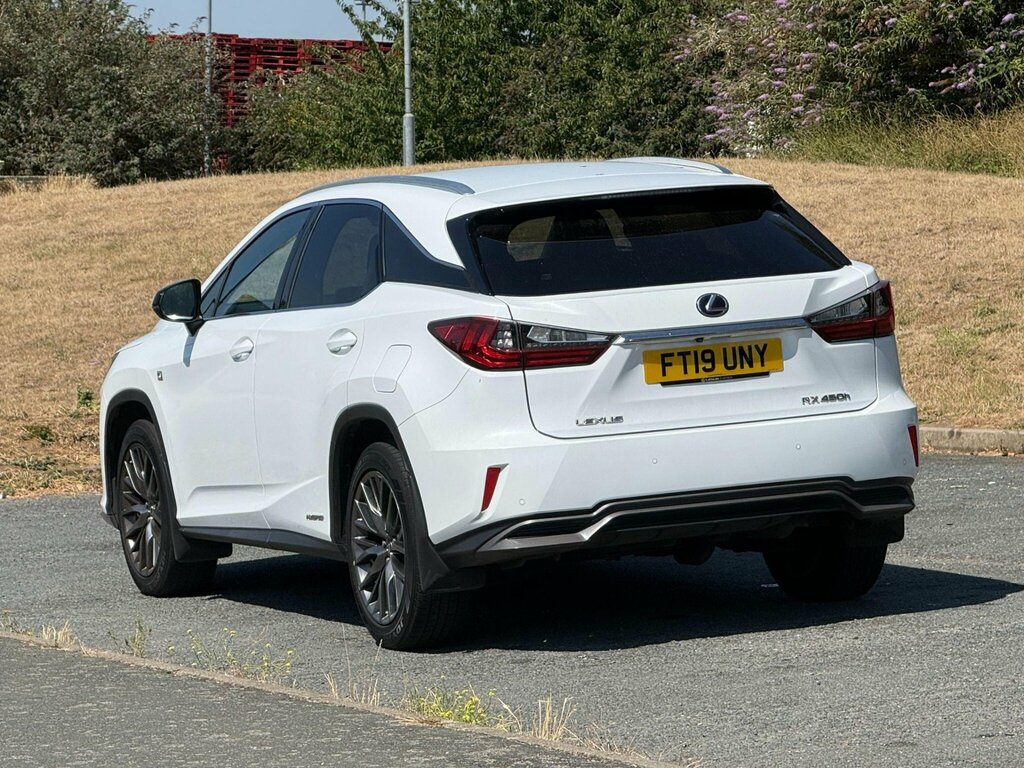 Lexus RX 3.5 450H V6 F Sport Suv Hybrid E-cvt 4W White #5