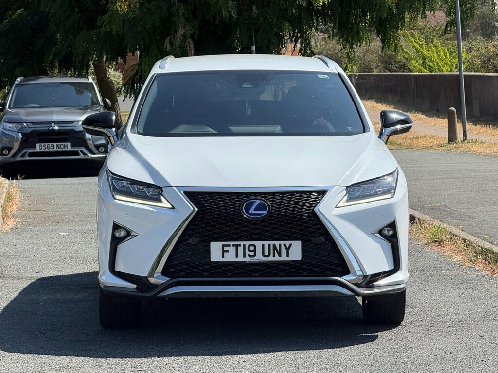 Lexus RX 3.5 450H V6 F Sport Suv Hybrid E-cvt 4W White #3