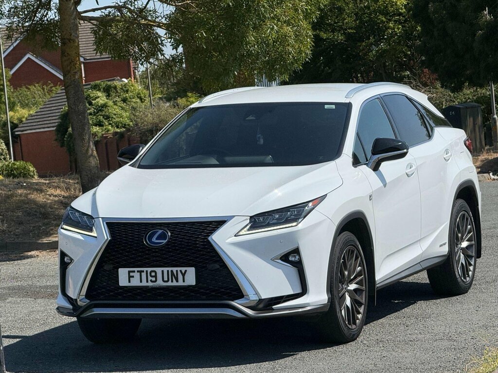 Lexus RX 3.5 450H V6 F Sport Suv Hybrid E-cvt 4W White #4