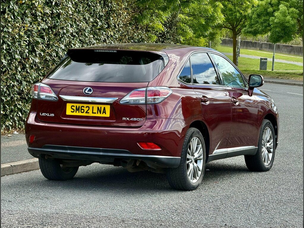 Lexus RX 3.5 450H V6 Luxury Suv Hybrid Cvt 4Wd E Red #2