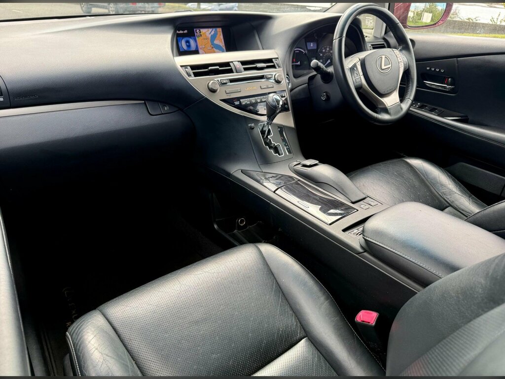 Lexus RX 3.5 450H V6 Luxury Suv Hybrid Cvt 4Wd E Red #4
