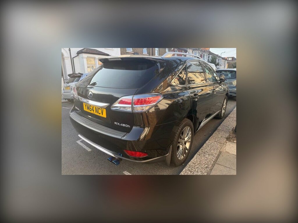 Lexus RX 3.5 450H V6 Luxury Suv Hybrid Cvt 4Wd E Black