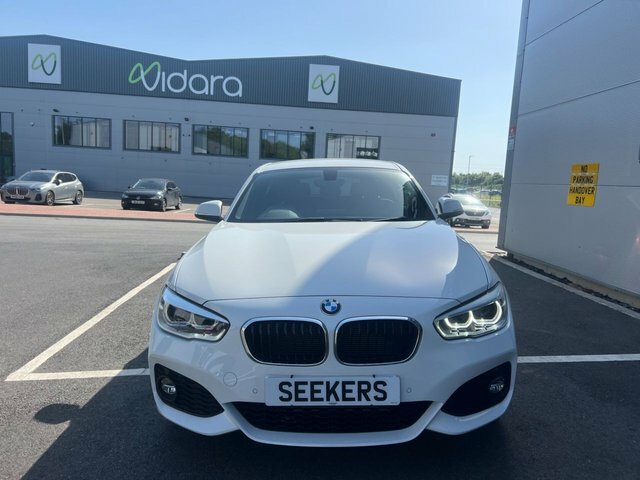 BMW 1 Series 118D M Sport Hatchback White #6