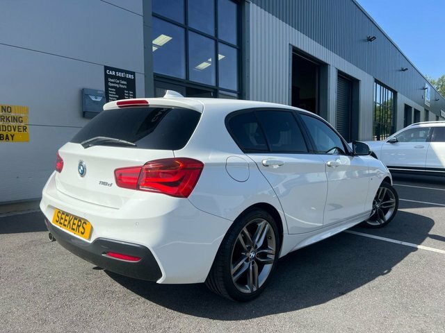BMW 1 Series 118D M Sport Hatchback White #4
