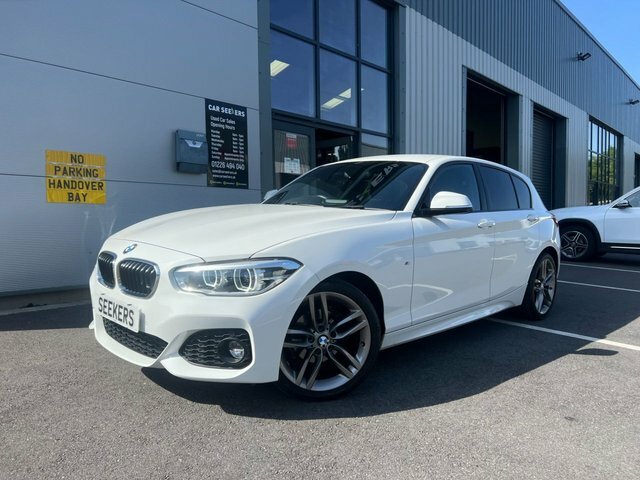 BMW 1 Series 118D M Sport Hatchback White #3