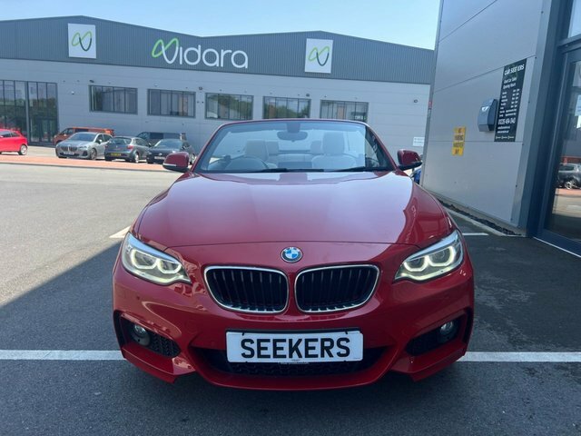BMW 2 Series 220I M Sport Convertible Red #6