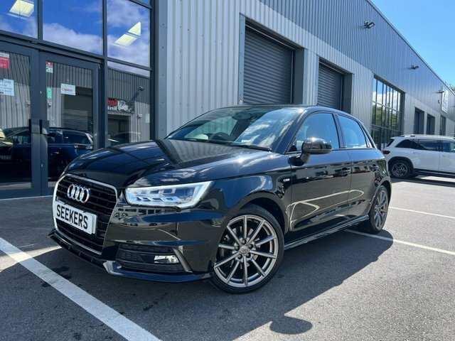 Audi A1 Tfsi S Line Sportback WV68YGC Black #3
