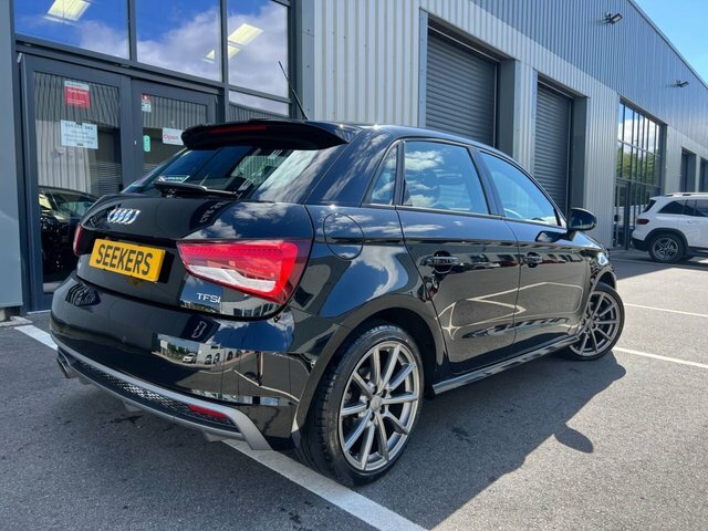 Audi A1 Tfsi S Line Sportback WV68YGC Black #4