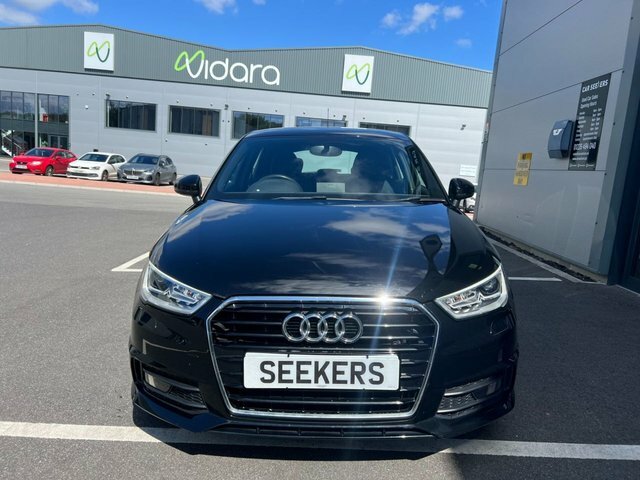 Audi A1 Tfsi S Line Sportback WV68YGC Black #6