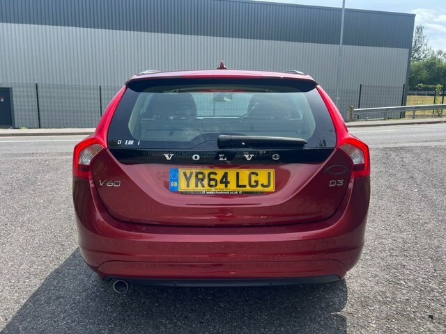 Volvo V60 D3 Se Lux Estate Red #6
