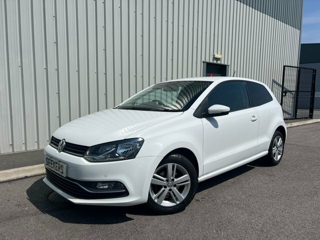 Volkswagen Polo Bluemotion Tech Match Hatchback White #3
