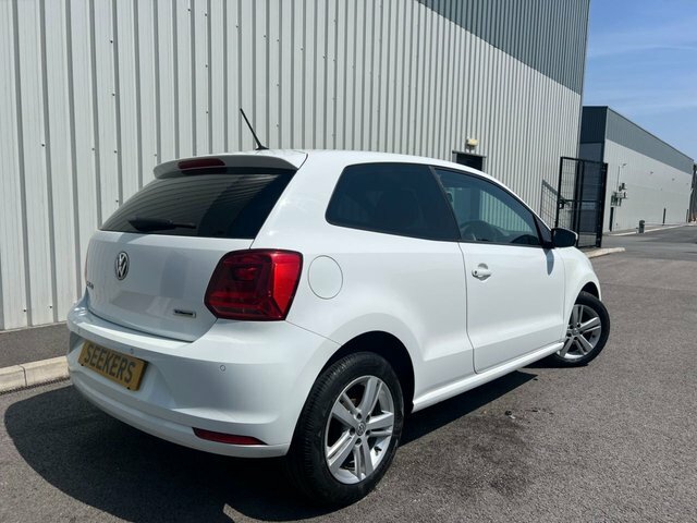 Volkswagen Polo Bluemotion Tech Match Hatchback White #4