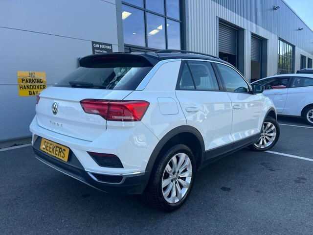 Volkswagen T-Roc Tsi Gpf Evo Se White #4