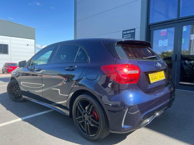 Mercedes-Benz A Class A180d Amg Line Hatchback Blue #2