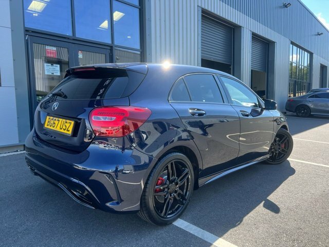 Mercedes-Benz A Class A180d Amg Line Hatchback Blue #4