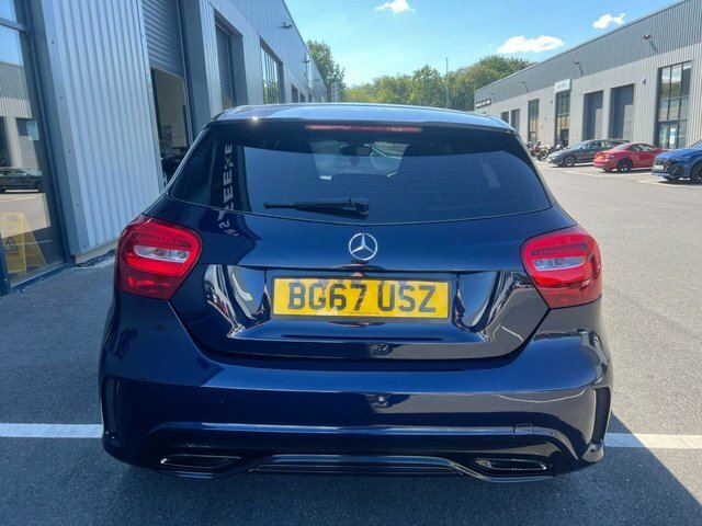 Mercedes-Benz A Class A180d Amg Line Hatchback Blue #5